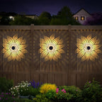 Solar Step Lights 4-Pack, Waterproof Deck