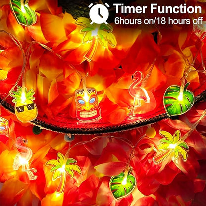 Christmas LED String Lights, Waterproof Timer Lights