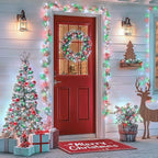 2-Pack Christmas String Lights, 66ft 200 LED Waterproof Twinkle Lights