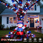 4-Pack 5ft LED Patio String Lights, Waterproof Outdoor