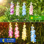 Solar Flower Statue Light, Yard Decor