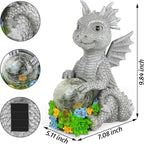 Solar Garden Garden Statue Light, Outdoor Decor