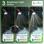 Solar Spotlights, 65 LED Landscape Lights