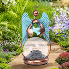 Globe Solar Lantern Set, Classic Patio Lighting