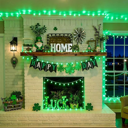 Christmas String Lights, 33ft 100 LED Waterproof Twinkle Lights