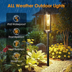 Solar Pathway Lights 6-Pack, Yard LED