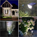 4-Pack Solar Spotlights, 76 LED Garden Lights