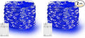 Christmas Fairy Lights 2-Pack, 40ft 120 LED Battery Twinkle Lights