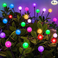 4-Pack RGB Solar Path Lights, Outdoor Yard LED