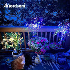 Solar Pathway Lights, Waterproof LED Garden Lights