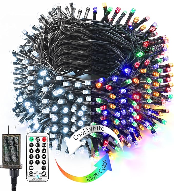 Christmas Fairy Lights, 4ft 500 LED Battery Twinkle Lights