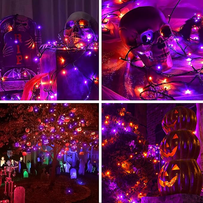 Christmas LED String Lights, Waterproof Timer Lights
