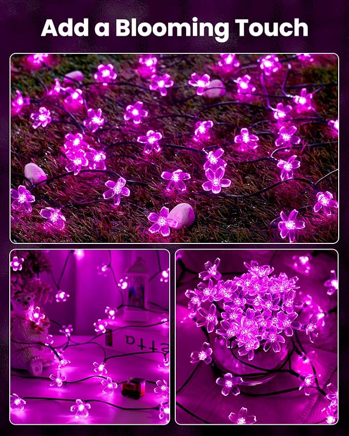 Christmas Yard String Lights, 60 LED Waterproof