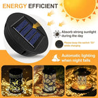 4-Pack Solar Pathway Lights, Waterproof LED Walkway Lights