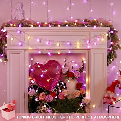 Christmas LED String Lights, Waterproof Timer Lights