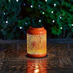 Charming Courtyard Solar Lanterns for Porch, Waterproof LED