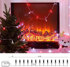 Christmas Fairy Lights 4-Pack, 66ft 200 LED Battery Twinkle Lights