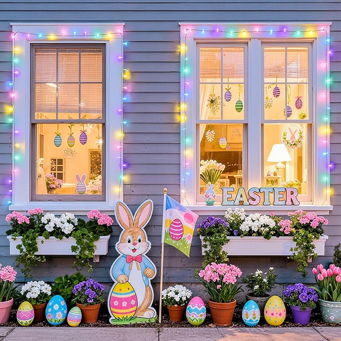 Outdoor String Lights, 33ft Waterproof LED