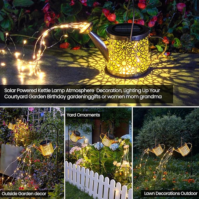 Warm White String Lights for Yard, Waterproof LED