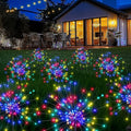 8-Pack Solar Path Lights, Outdoor Walkway LED