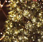 2-Pack Christmas String Lights, 50 LED Waterproof Twinkle Lights
