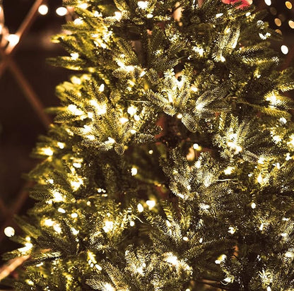 2-Pack Christmas String Lights, 50 LED Waterproof Twinkle Lights