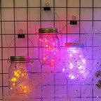 Christmas Backyard String Lights 6-Pack, 20 LED Waterproof
