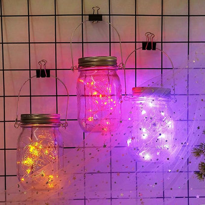 Christmas Backyard String Lights 6-Pack, 20 LED Waterproof
