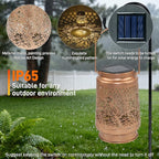 Hummingbird Solar Hanging Lanterns, Classic Outdoor Decor