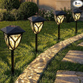 Solar Path Lights, Outdoor Driveway LED