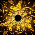 Butterfly Solar Lantern Set, Classic Yard Lighting