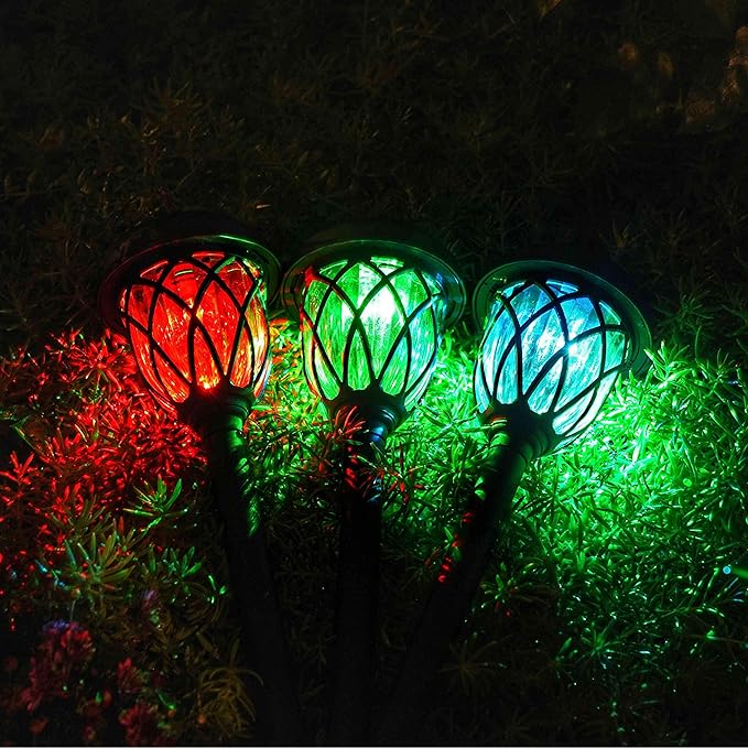 Solar Pathway Lights 10-Pack, Driveway LED