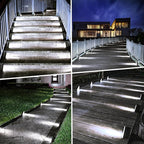 6-Pack Solar Patio Lights, Cool White LED