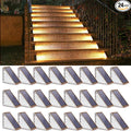 24-Pack Solar Patio Lights, Warm White LED