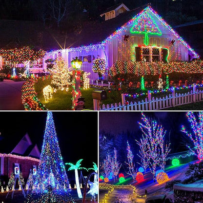 Mlambert 3 Pack 33FT Fairy Lights Battery Operated with Remote and Timer, Dimmable Waterproof 8 Modes Twinkle Lighting for Girl Room Decor-Multicolor