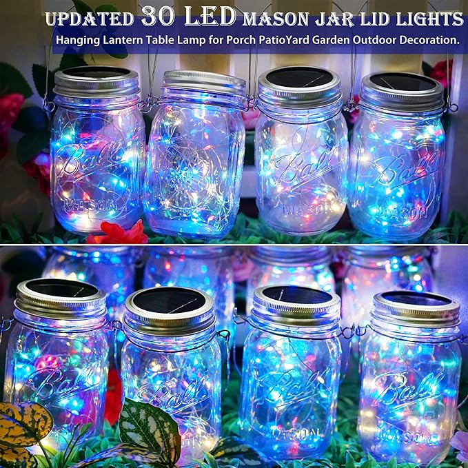 12-Pack Patio String Lights, Weatherproof LED