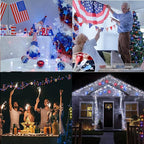 Christmas Yard String Lights, 33ft 100 LED Waterproof