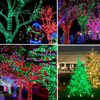 Dazzle Bright Fairy Lights Battery Operated, 20 FT 60 LED Silver Wire St. Patrick's Day Waterproof Battery Operated String Lights, Christmas Decorations for Indoor Outdoor Bedroom Yard Decor, Green