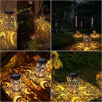 Solar Garden Lanterns, Outdoor Hanging LED Decor