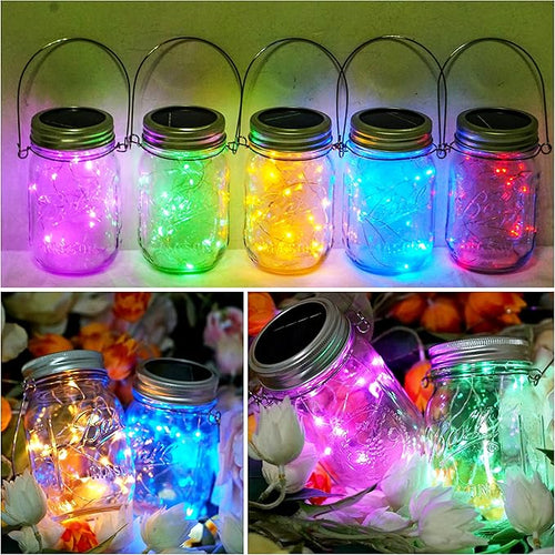 10-Pack LED Patio String Lights, Waterproof Outdoor
