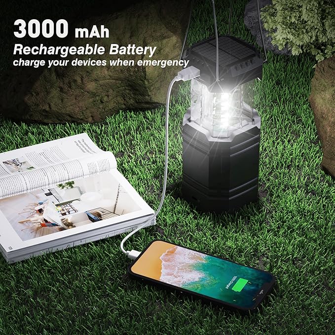 Multi-Function Rechargeable Camping Lantern