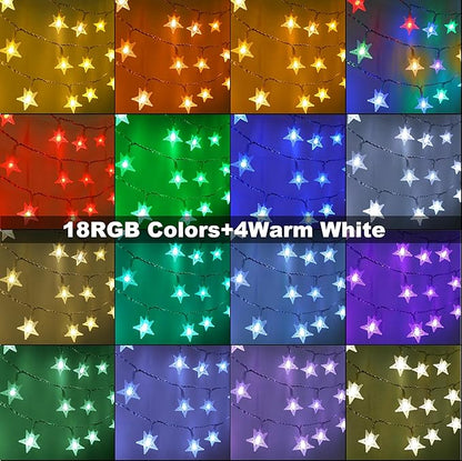 Christmas Yard String Lights, 33ft 60 LED Waterproof