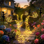 Hummingbird Solar Lawn Figurine Light, Waterproof