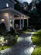 8-Pack Solar Pathway Lights, Waterproof LED Garden Lights