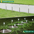Solar Yard Path Lights 15-Pack, Waterproof