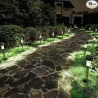 16-Pack Solar Pathway Lights, Waterproof LED Garden Lights