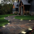 Warm White Solar Path Lights, Outdoor Yard LED