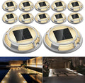 12-Pack Solar Gutter Lights, Outdoor LED