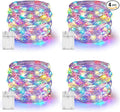 Christmas Porch String Lights 4-Pack, 80ft 240 LED Waterproof