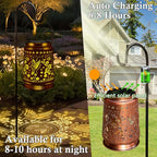 Hummingbird Solar Garden Lanterns, Classic Waterproof LED